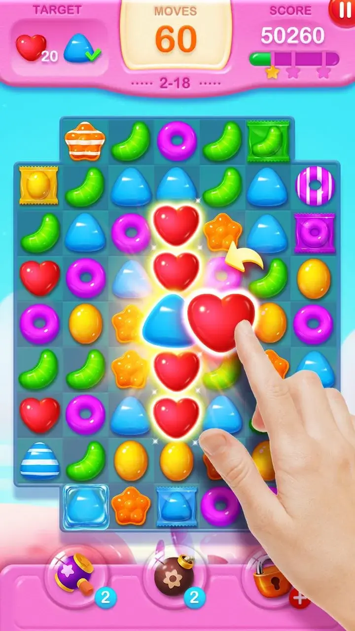 Sweet Fever Gameplay - Match Candies
